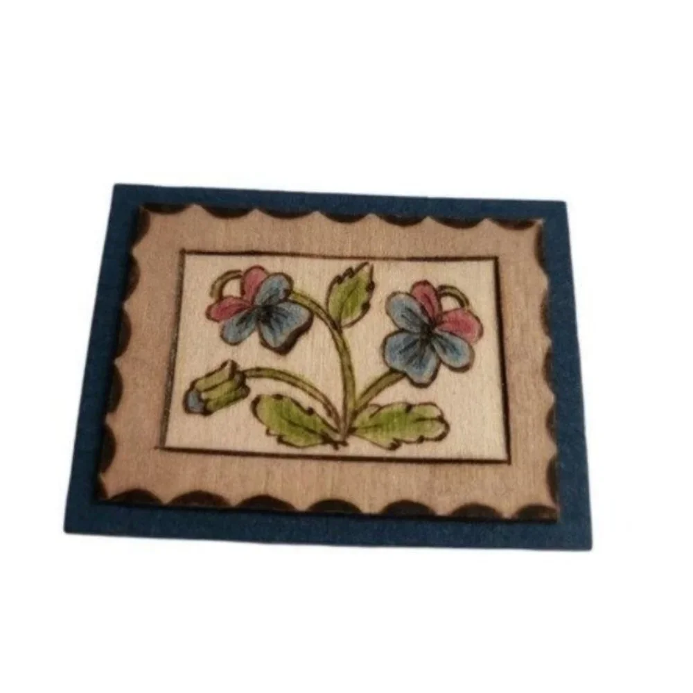 Vintage wooden pin